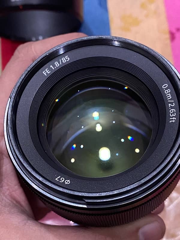 Sony 85mm 1.8 Lens Condition 10/10 7