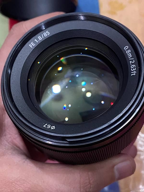 Sony 85mm 1.8 Lens Condition 10/10 9