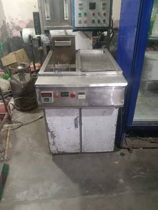 deep fryer 16 litter with chips jali for sale 0