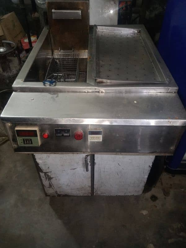 deep fryer 16 litter with chips jali for sale 3