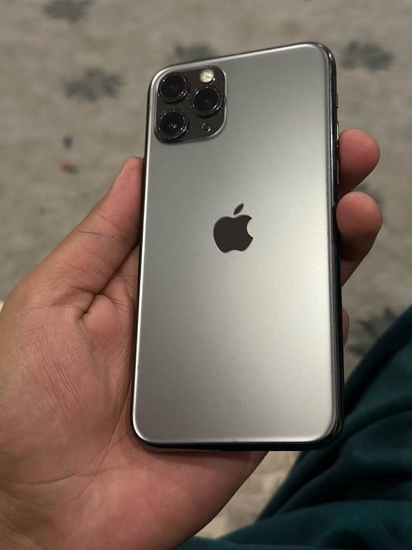 iphone 11 pro space grey 64gb water pack PTA 1