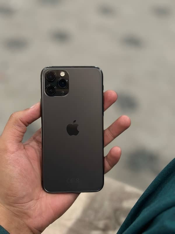 iphone 11 pro space grey 64gb water pack PTA 3