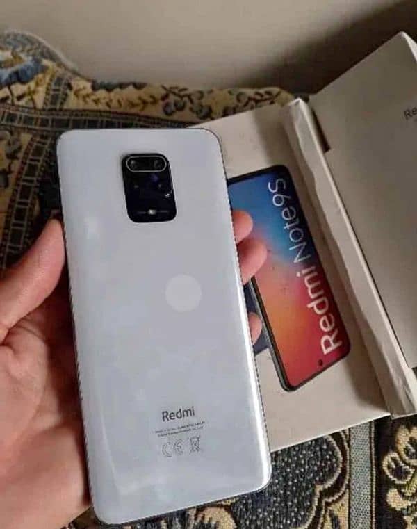 Redmi Note 9s 6/128 with box dual sim official approved 10/10 0