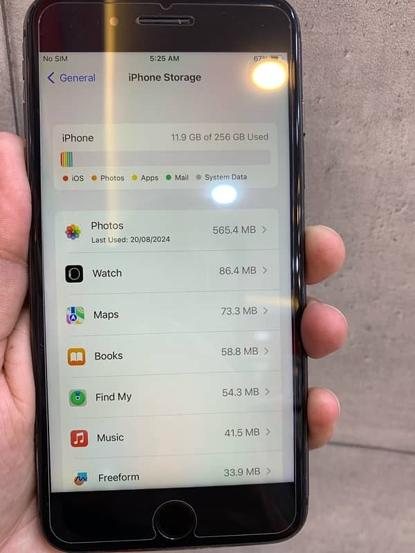 iphone 8 plus 256GB 5