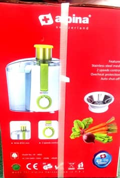 Alpina Juicer Extractor 250W Sf-3003