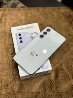 Samsung A55 -5G  / 8- 256gb ice blue