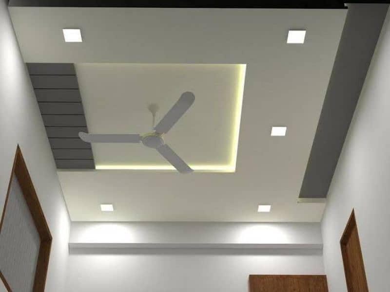 pop ceiling/cemet board /Partition gypsum board & ceiling 10