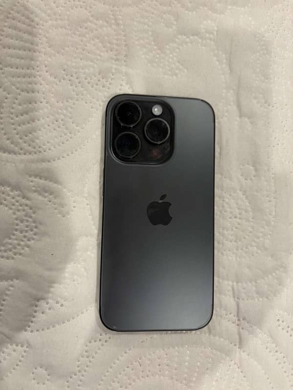 iphone 15 pro 128 GB non PTA 10/10 condition with box 0