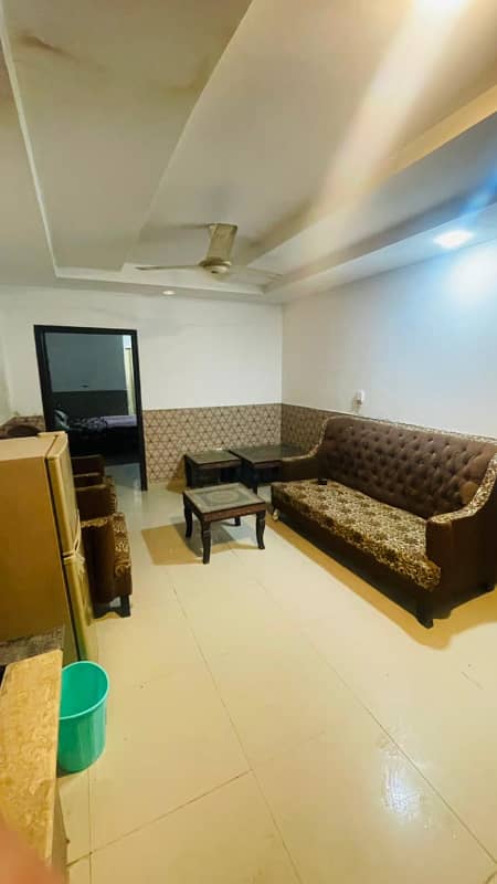 One bed flat for rent in civic center phase 4 bahira Islamabad 1