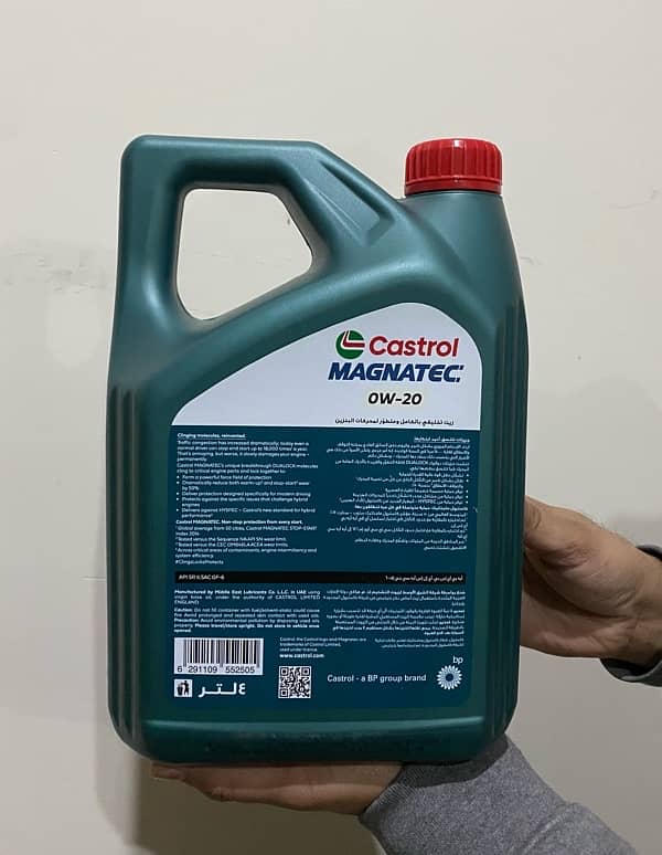 Castrol 0w-20 motor oil 1