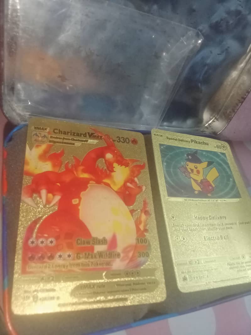 ORIGINAL XHARIZARD VMAX GOLD AND PIKACHU GOLD SPECIAL EDITION!!??!!!! 4