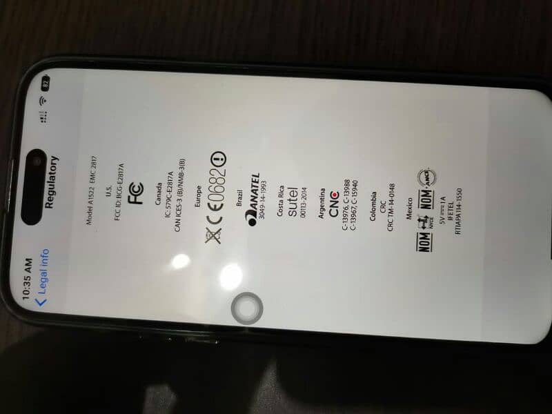 iphone 15 pro max. dual pta he not original 4