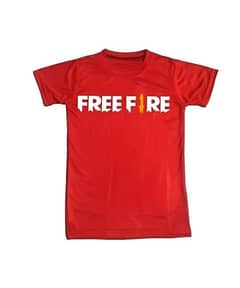 free fire tracksuit for 1 to 12 years old kids