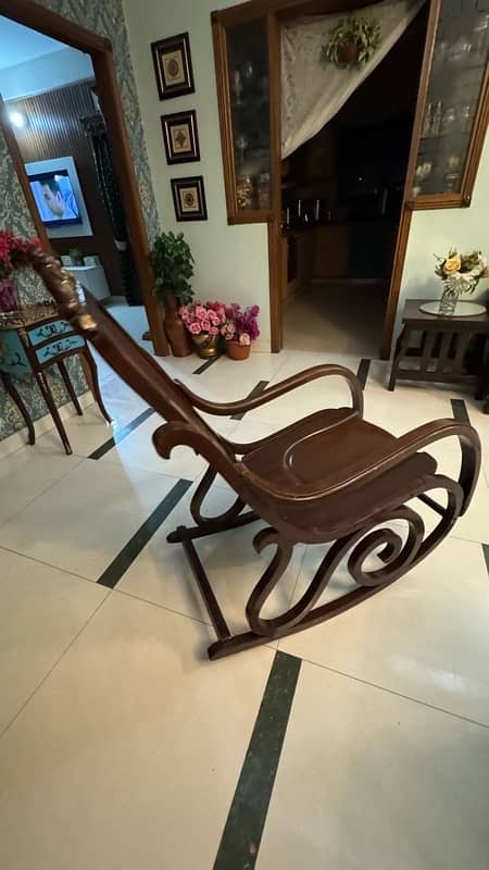 Wooden Rocking Chair 2