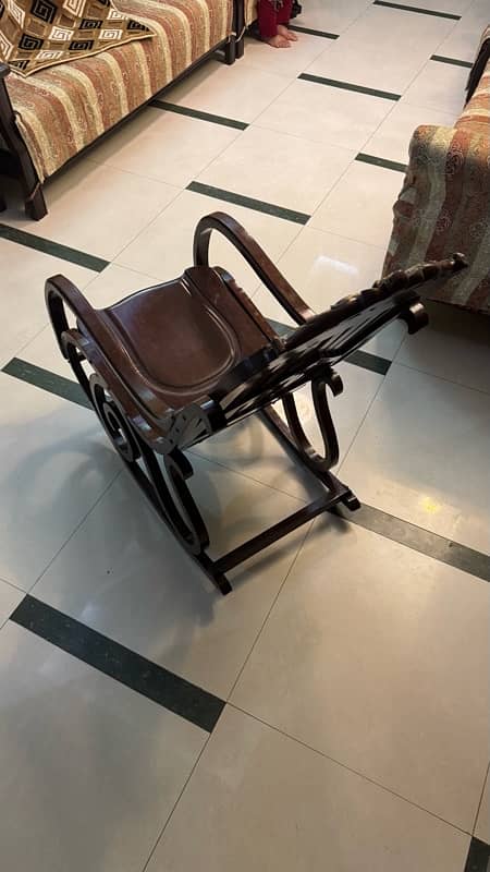 Wooden Rocking Chair 3