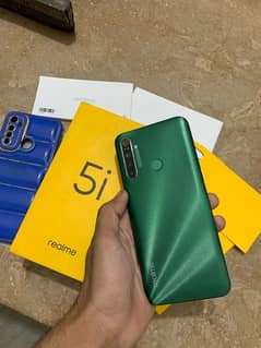 realmi 5i 4/64GB 5000mh big battery with box and original penal