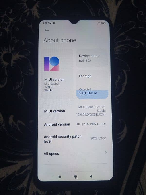 Redmi 9A 2+32 dual sim condition 10/10 pictures dekh skty hain 2