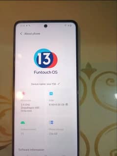 Vivo Y36 for sale all okay 8/256