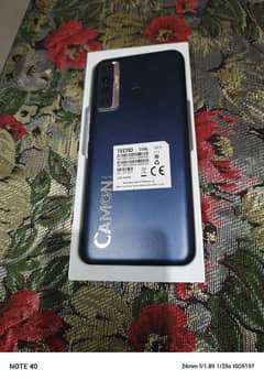 Tecno camon 17  ( 6GB/128GB) with complete Box