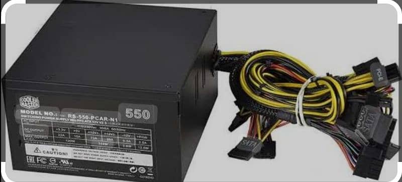 Cooler Master Elite V2 550 Watt Power Supply | RS-550-PCAR-N1 2