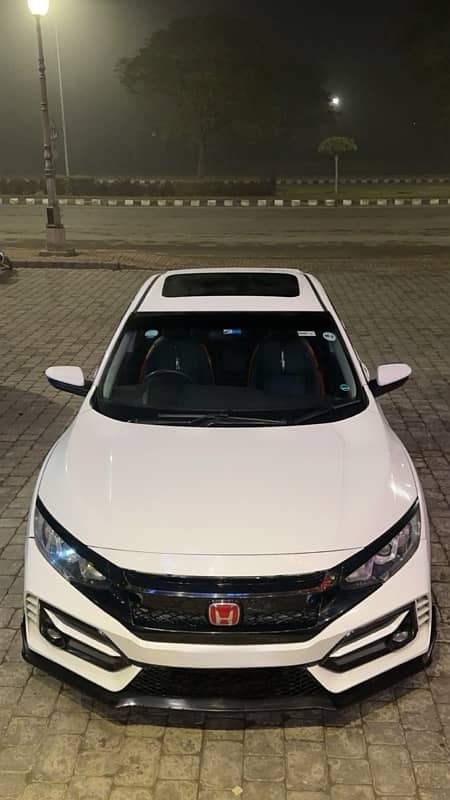 civic x type r bumpers 0