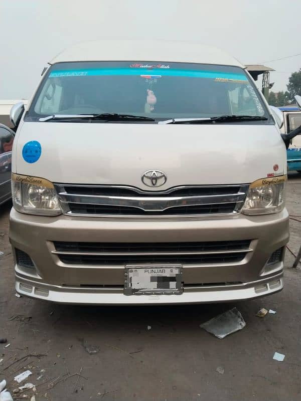 Tayyota hiace 0