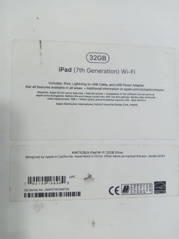 i pad tab panel khraab ah 7 th generation 4