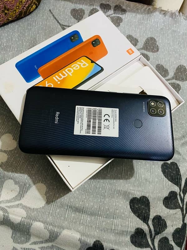 redmi 9c with box pta official approved 64gb 8