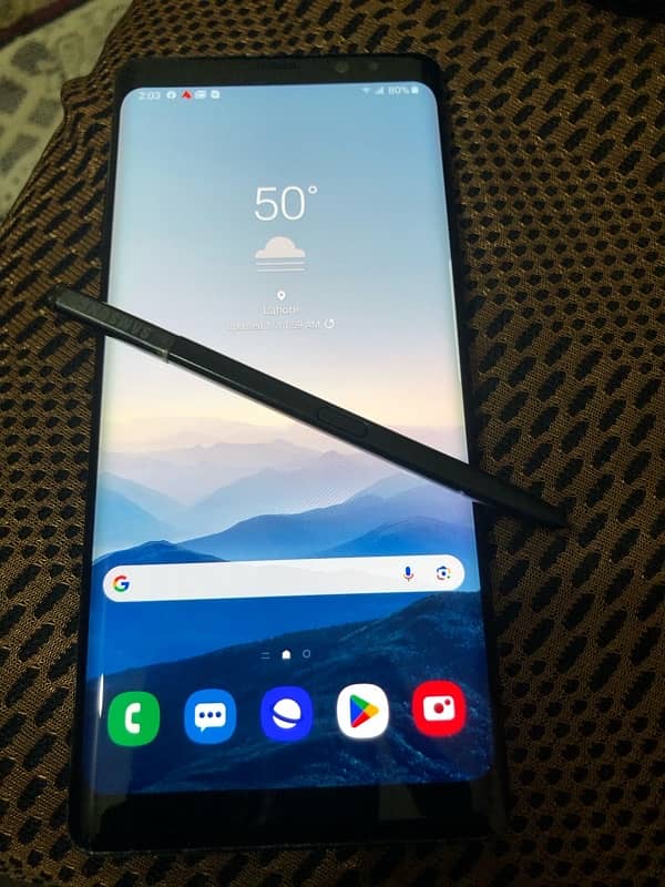 Samsung Galaxy Note 8 with BOX Very Good Condition 3