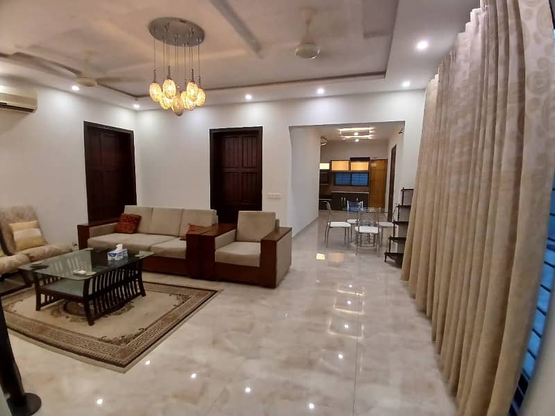 24 Marla Corner House Furnished Portion For Rent In DHA Phase 8, Air Avenue Block R 7