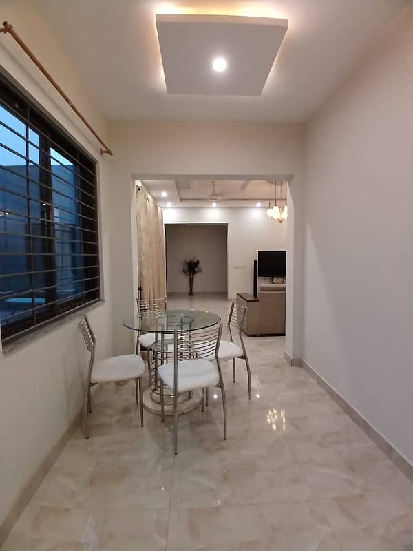 24 Marla Corner House Furnished Portion For Rent In DHA Phase 8, Air Avenue Block R 9