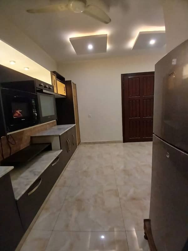 24 Marla Corner House Furnished Portion For Rent In DHA Phase 8, Air Avenue Block R 10