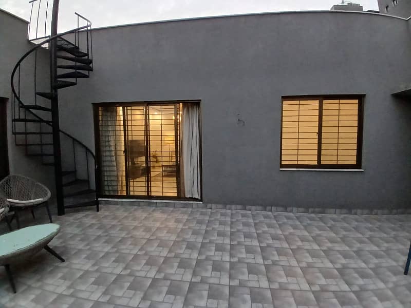 24 Marla Corner House Furnished Portion For Rent In DHA Phase 8, Air Avenue Block R 13