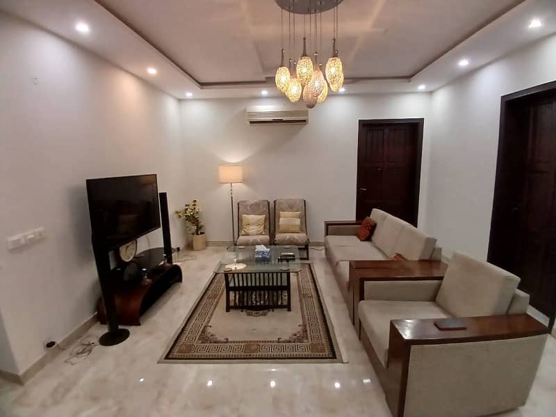 24 Marla Corner House Furnished Portion For Rent In DHA Phase 8, Air Avenue Block R 19