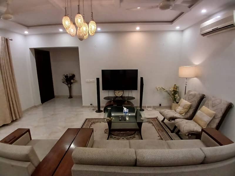 24 Marla Corner House Furnished Portion For Rent In DHA Phase 8, Air Avenue Block R 20