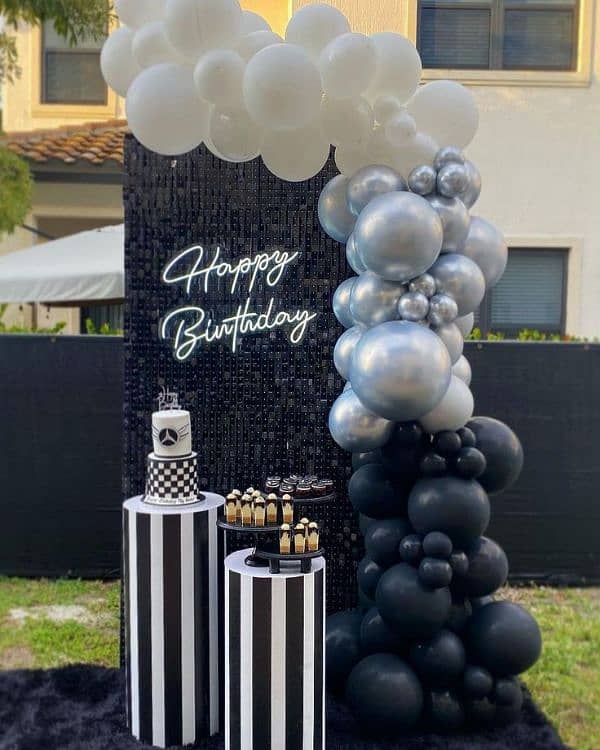 birthday decorations / balloons decorations / anniversary / aqeeqah 2