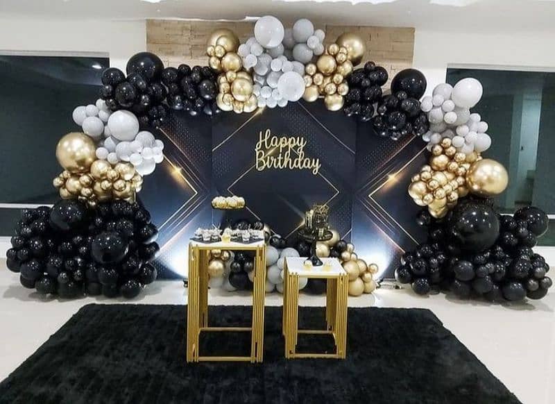 birthday decorations / balloons decorations / anniversary / aqeeqah 9