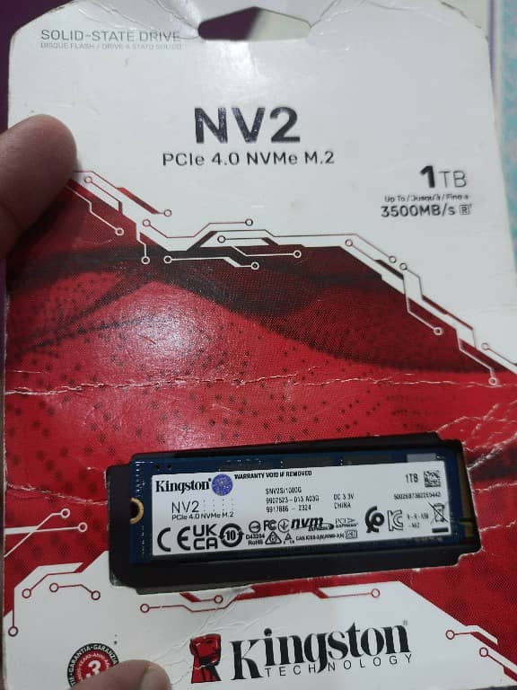 Kingston NV2 4.0 NVMe 1TB 1