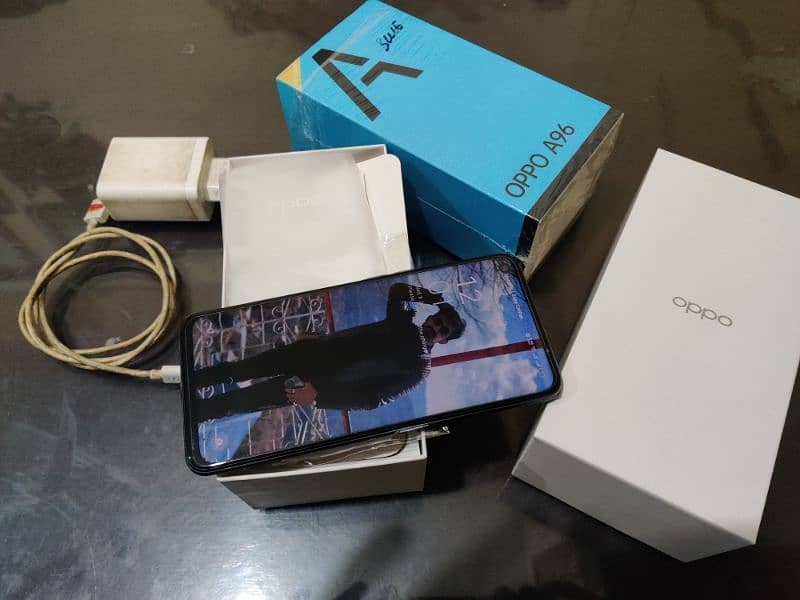 Oppo A96 (Blue) 3