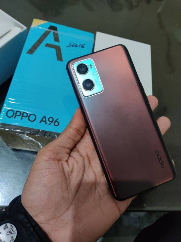 Oppo A96 (Blue) 4