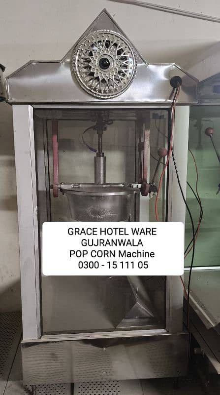 Pop corn Machine Cotton Candy Machine Lacha Machine Popcorn Cart Phola 1