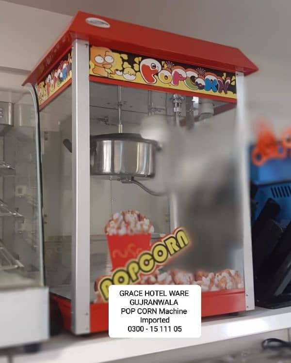 Pop corn Machine Cotton Candy Machine Lacha Machine Popcorn Cart Phola 5