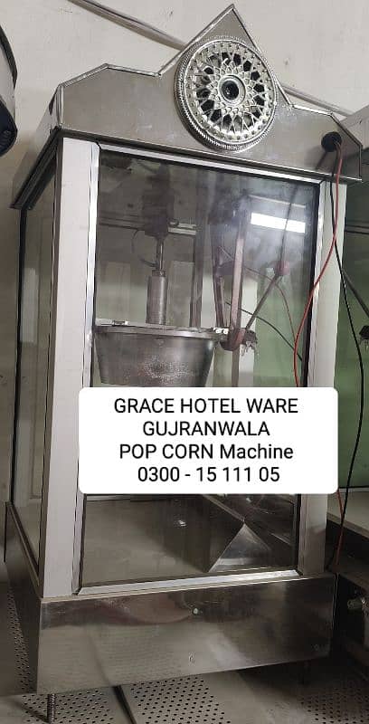 Pop corn Machine Cotton Candy Machine Lacha Machine Popcorn Cart Phola 10