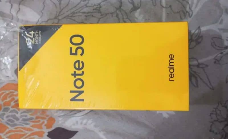 realme note 50 Brand New condition just box hua AJ he 4/64 0