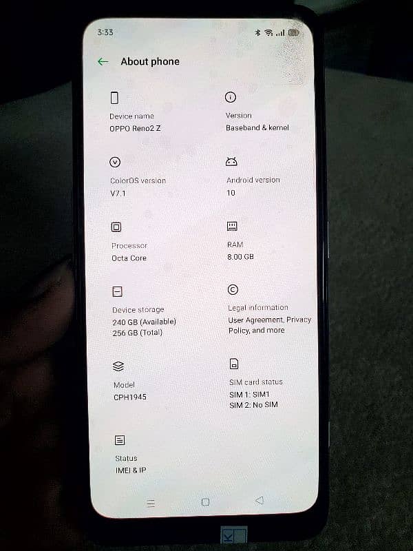 OPPO RENO 2 Z APPROVED 10