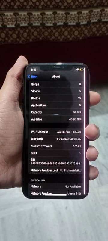 iPhone XS 64gb Golden Factory Unlock Urgent Sale Exchange Possible 6