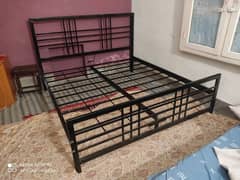 brand new iron double bed never used