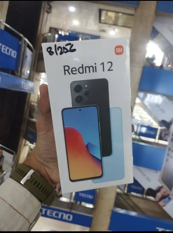 redmi 12 8/256 sealed box pack 0