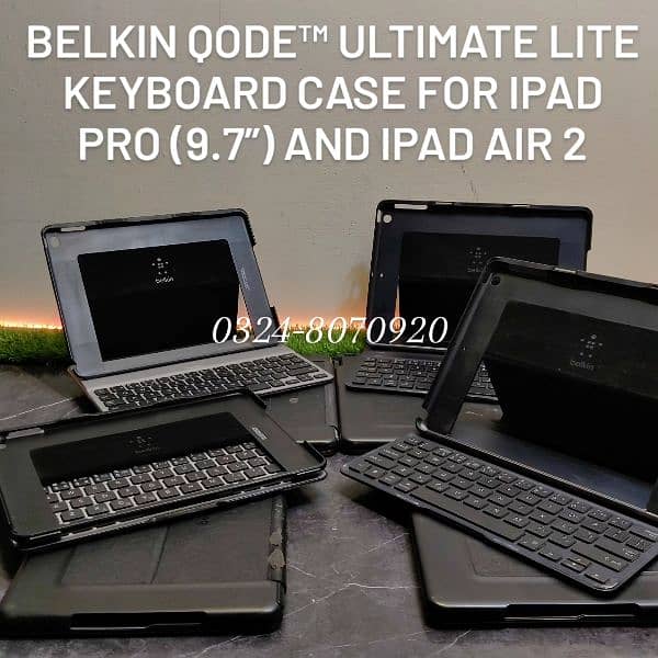 9.7" BELKIN Ultimate keyboard Case Cover Ipad Pro Air 2 3 4 5 6 Apple 3