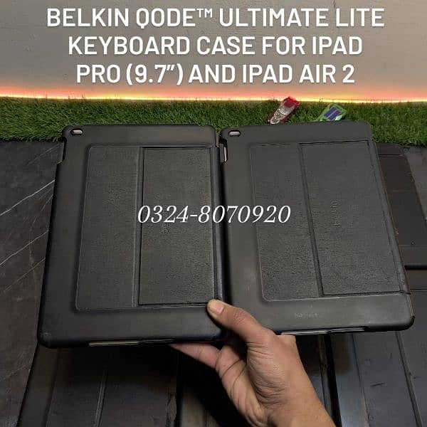 9.7" BELKIN Ultimate keyboard Case Cover Ipad Pro Air 2 3 4 5 6 Apple 8